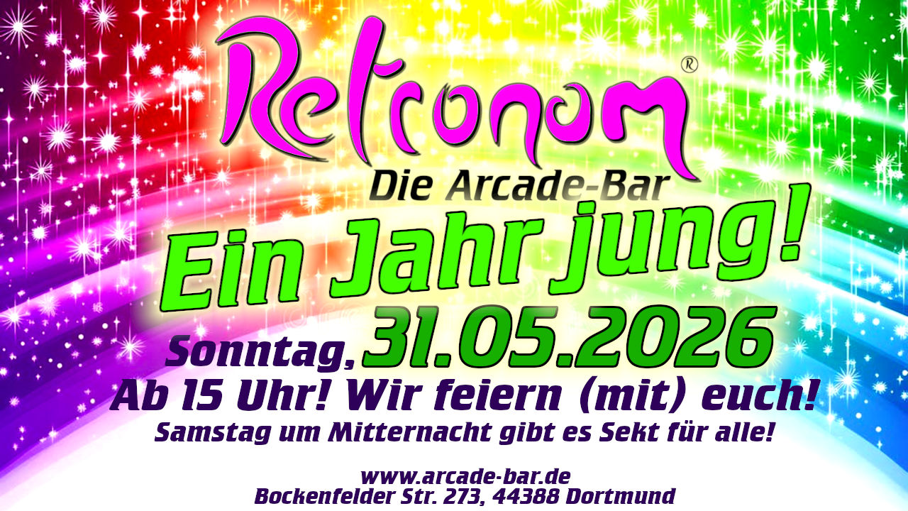 Das Retronom wird ein Jahr jung!